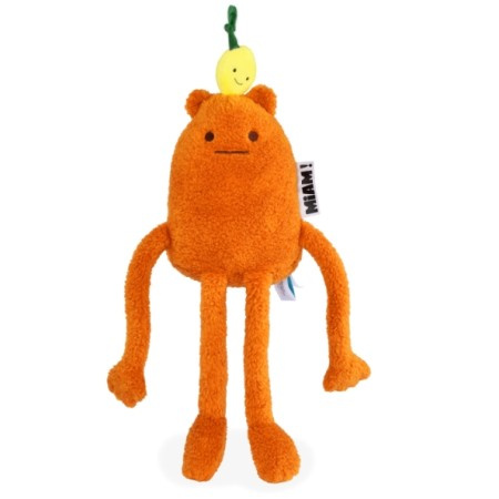 HISTOIRE D'OURS - MIAM! John Lemon, 60 cm, pomarańczowa cytryna