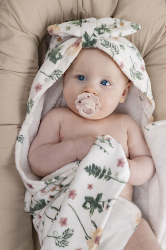 ELODIE DETAILS - smoczek silikonowy Binky Bloom 0-6 m, powder pink