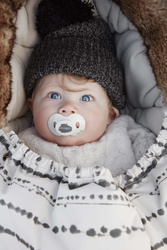 Elodie Details - Czapka Wełniana Tweed 0-6 m-cy [OUTLET]