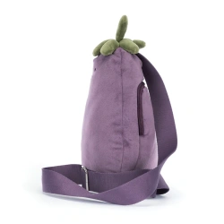 Jellycat - torebka na ramię Zabawny Bakłażan 28 cm