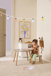 Kid's Concept - Zestaw mebli stół + krzesełko  KID'S BASE - Brąz
