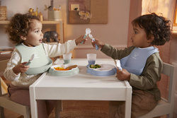 BABYBJORN - Zestaw obiadowy Dinnerware, 8 szt. - Powder Green
