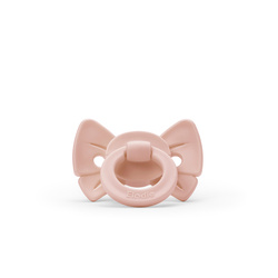 ELODIE DETAILS - smoczek silikonowy Binky Bow 3m+, misty pink