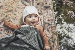 Elodie Details - Czapka Winter Bonnet - Shearling - 6-12 m-cy [OUTLET]