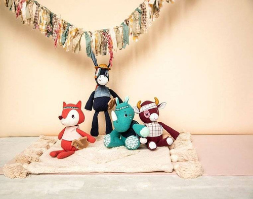 LILLIPUTIENS - Przytulanka z pozytywką Lisiczka Alice 0 m+ ECO