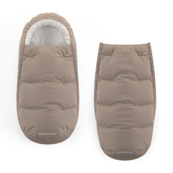 THULE - śpiworek do wózka Elements high-performance - M/L, tinted taupe