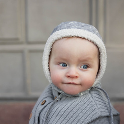 Elodie Details - Czapka Winter Bonnet - Free Bird - 0-3 m-ce [OUTLET]
