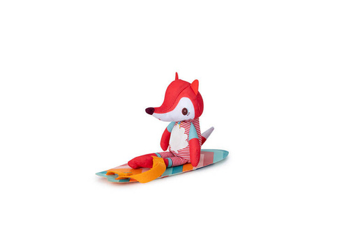 LILLIPUTIENS Magiczna przytulanka do kąpieli surfer Lisiczka Alice 12 m+