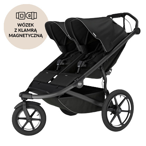 Wózek Thule Urban Glide 3 double - Black