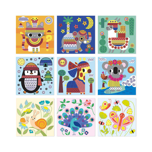 Multizestaw kreatywny 4-latka My arts & crafts 4+, Janod