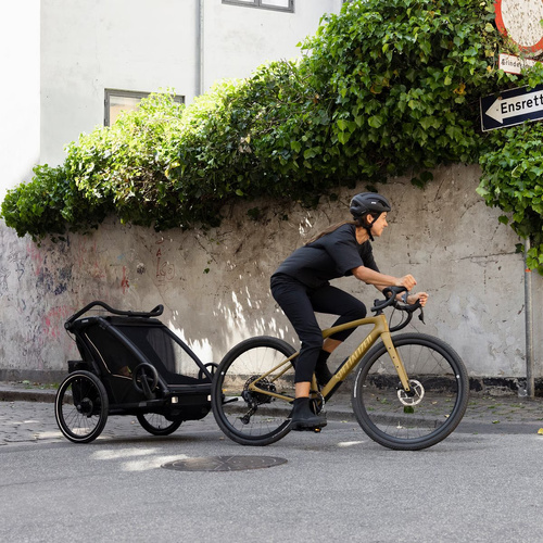Przyczepka rowerowa dla dziecka, pojedyncza - Thule Chariot Sport 2 G3 - Black