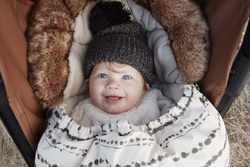 Elodie Details - Czapka Wełniana Tweed 0-6 m-cy [OUTLET]
