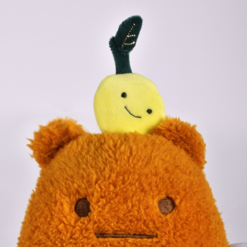 HISTOIRE D'OURS - MIAM! John Lemon, 40 cm, pomarańczowa cytryna