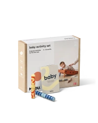 MODU - Baby activity set - Burnt Orange / Dusty Green