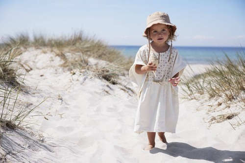 Elodie Details - Dwustronny kapelusz Bucket Hat - Blushing Pink - 0-6 m-cy
