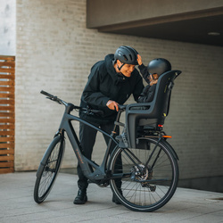 Fotelik rowerowy - THULE RideAlong 2 Montowany na bagażniku - Dark Gray