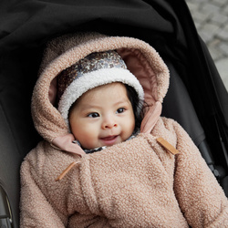 Elodie Details - Czapka Winter Bonnet - Blue Garden - 6-12 m-cy [OUTLET]