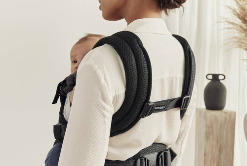 BABYBJORN - nosidełko Harmony 3D Mesh, Czarny