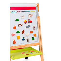 Janod - Magnesy drewniane Farma 24 sztuki