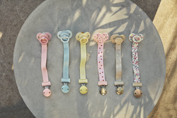 ELODIE DETAILS - smoczek silikonowy 0-6 m, Floating Flowers [OUTLET]