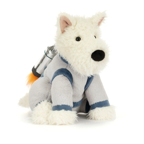 Jellycat - Terrier Kremowy Piesek Astronauta 23 cm